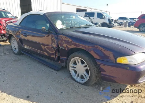 1996 Ford Mustang Gt из США, поврежденный, VIN 1FALP45X9TF107643